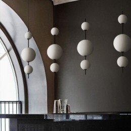 Pendel Moderne Minimalistisk Magic Beans Molecule Loftslampe