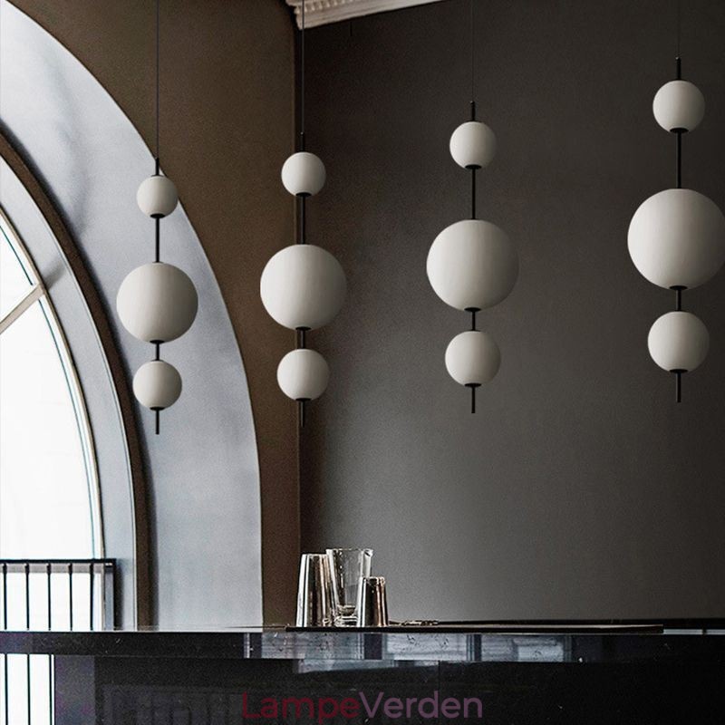 Pendel Moderne Minimalistisk Magic Beans Molecule Loftslampe