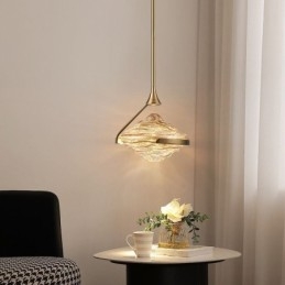 Pendel Moderne Minimalistisk Smedejern Lava Glas Loftslampe