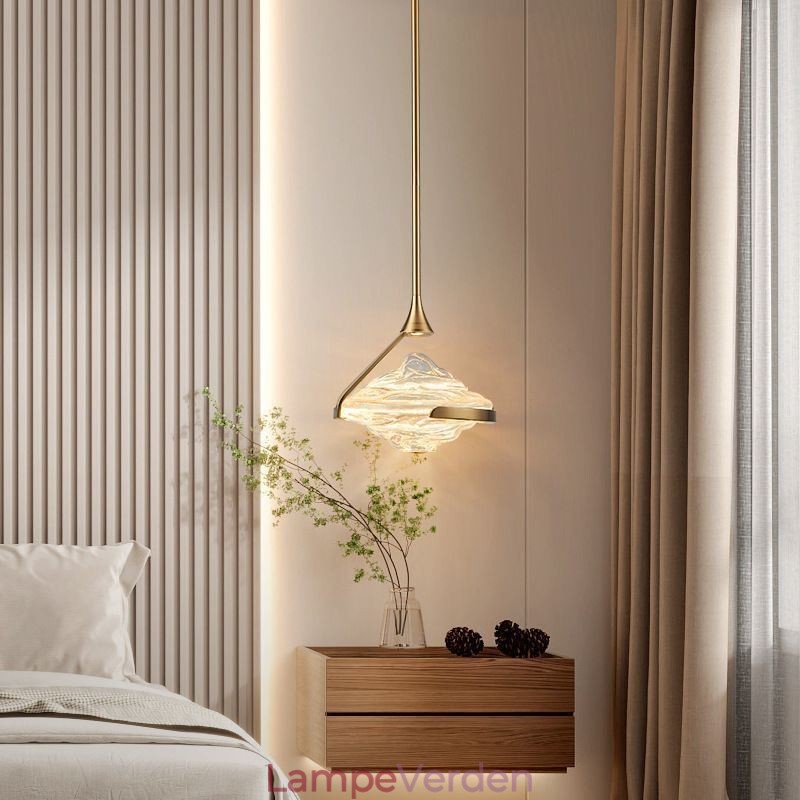 Pendel Moderne Minimalistisk Smedejern Lava Glas Loftslampe