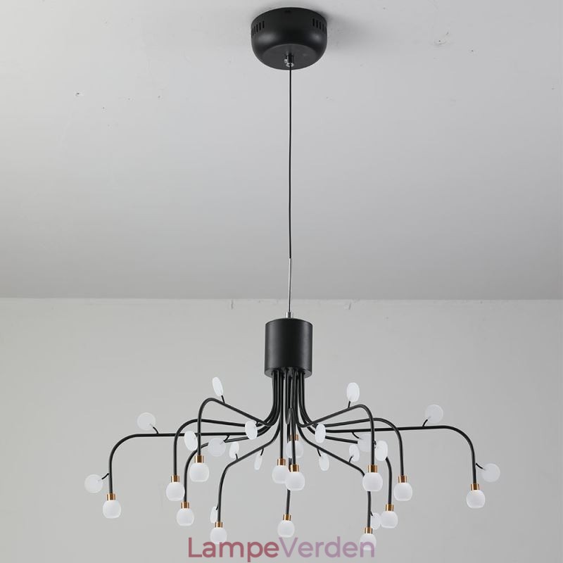 Pendel Nordic Creative Naturlig Hvid Loftslampe 14 Lys