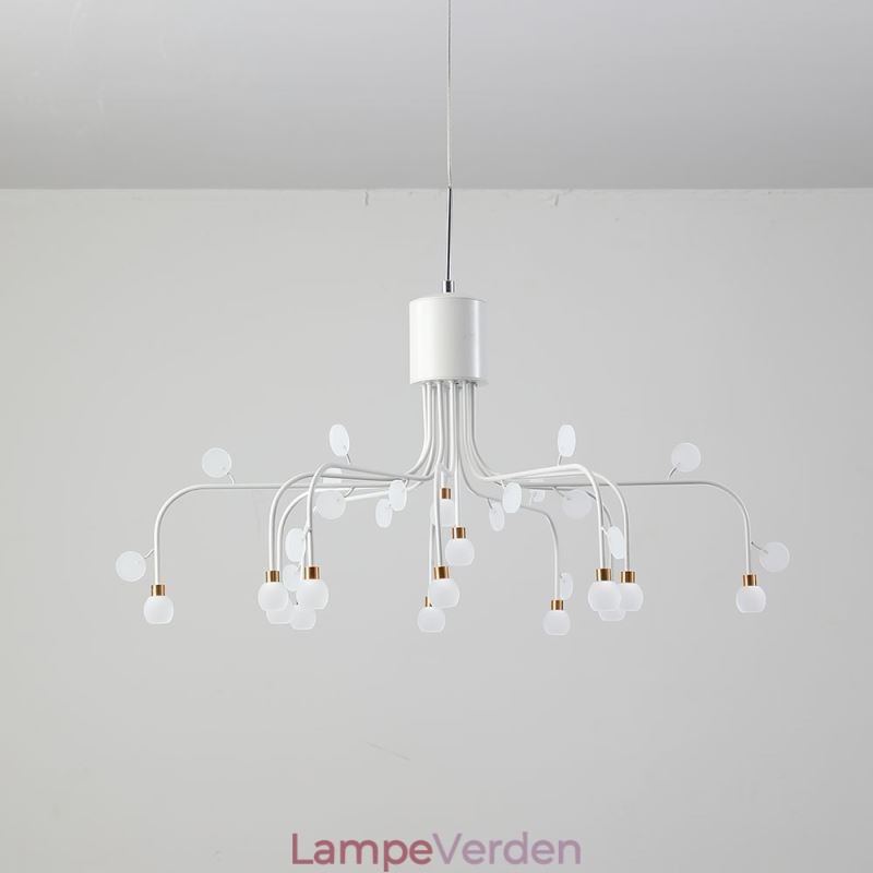 Pendel Nordic Creative Naturlig Hvid Loftslampe 14 Lys