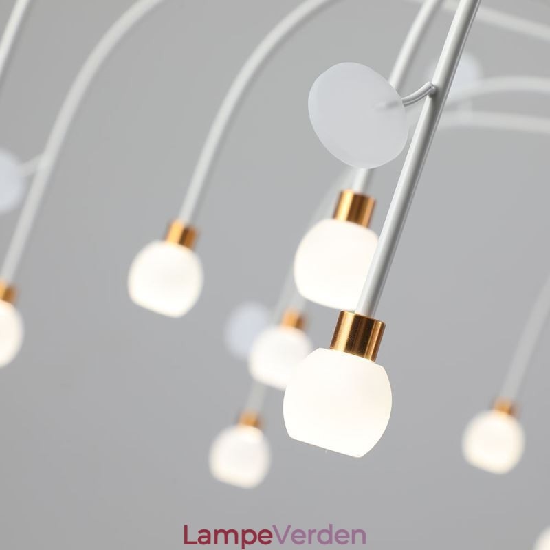 Pendel Nordic Creative Naturlig Hvid Loftslampe 30 Lys