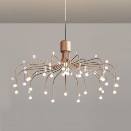 Pendel Nordic Creative Naturlig Hvid Loftslampe 30 Lys