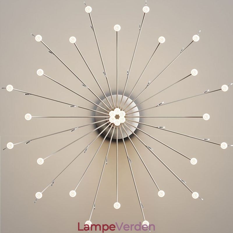 Pendel Nordic Creative Naturlig Hvid Loftslampe 30 Lys