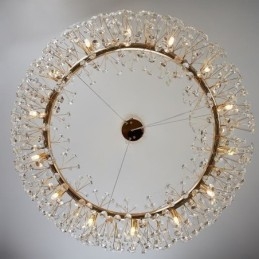 Pendel Moderne Minimalistisk Smedejern Cirkulær Solblomst Loftslampe