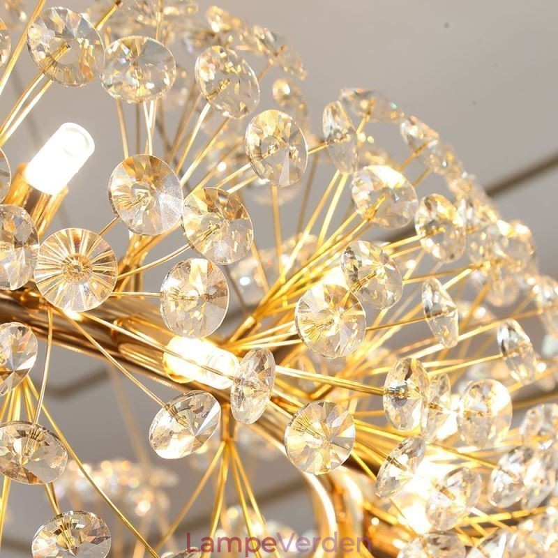 Pendel Moderne Minimalistisk Smedejern Cirkulær Solblomst Loftslampe
