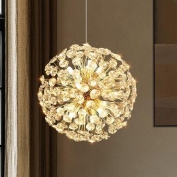 Loftslampe Moderne Minimalistisk Galvaniseringsjern Solblomst Pendellampe