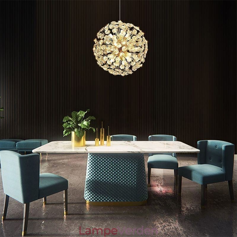 Loftslampe Moderne Minimalistisk Galvaniseringsjern Solblomst Pendellampe