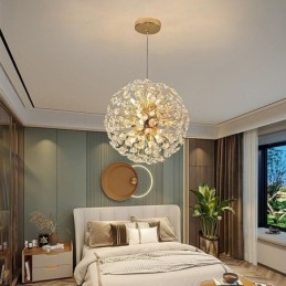 Loftslampe Moderne Minimalistisk Galvaniseringsjern Solblomst Pendellampe