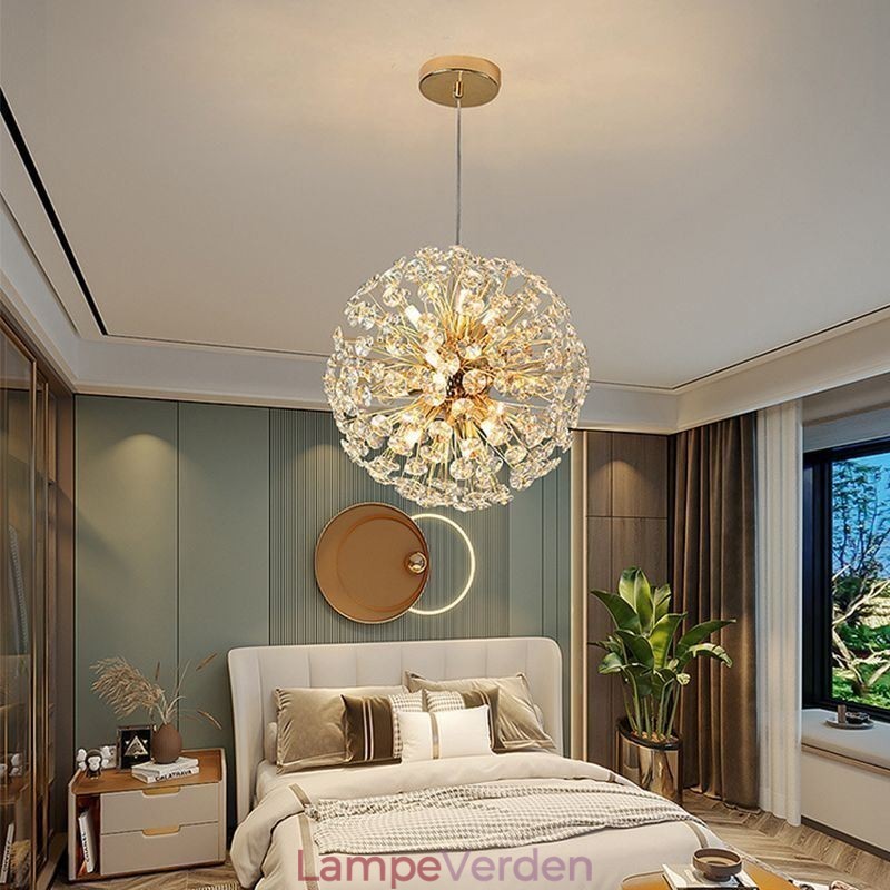 Loftslampe Moderne Minimalistisk Galvaniseringsjern Solblomst Pendellampe