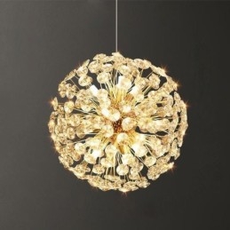 Loftslampe Moderne Minimalistisk Galvaniseringsjern Solblomst Pendellampe