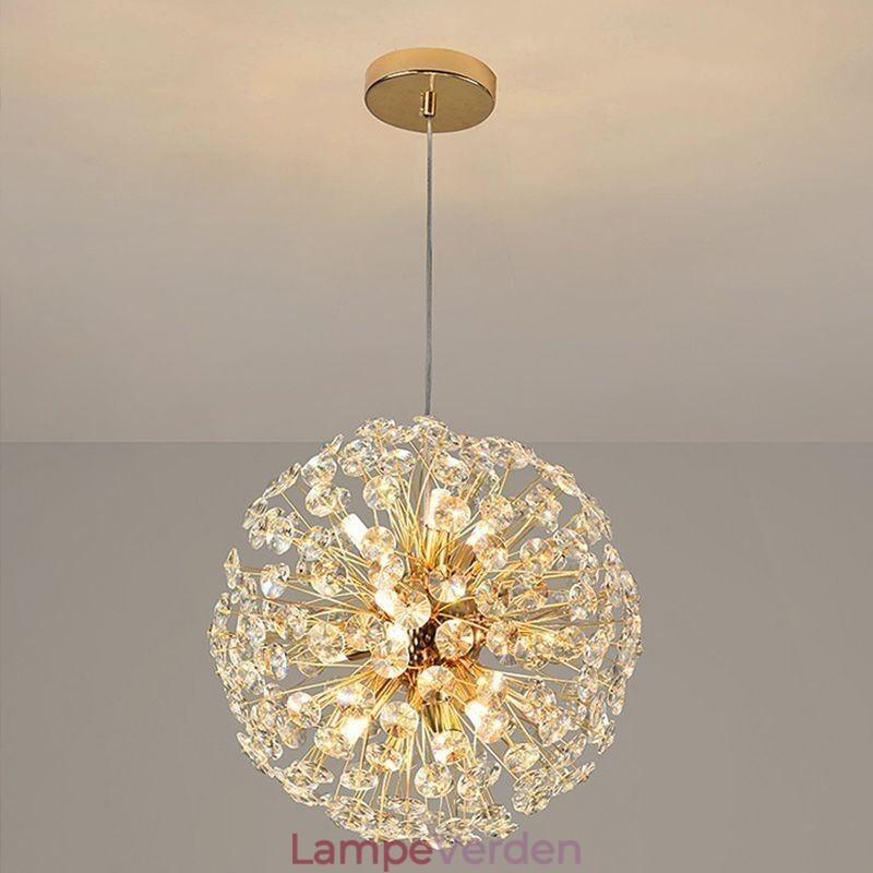 Loftslampe Moderne Minimalistisk Galvaniseringsjern Solblomst Pendellampe