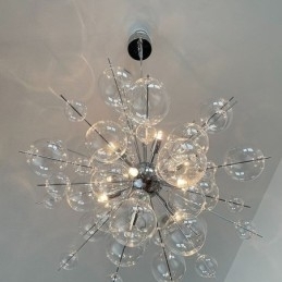 Moderne Pendel Minimalistisk Bubble Glass Loftslampe