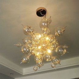Moderne Pendel Minimalistisk Bubble Glass Loftslampe