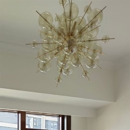 Moderne Pendel Minimalistisk Bubble Glass Loftslampe