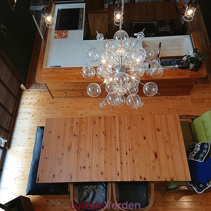 Moderne Pendel Minimalistisk Bubble Glass Loftslampe