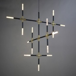 Pendel Splejsning Varm Hvid Kreativ Loftslampe DIY Kombinationslampe