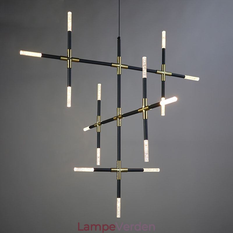 Pendel Splejsning Varm Hvid Kreativ Loftslampe DIY Kombinationslampe