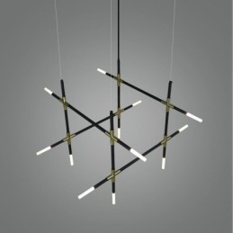 Pendel Splejsning Varm Hvid Kreativ Loftslampe DIY Kombinationslampe