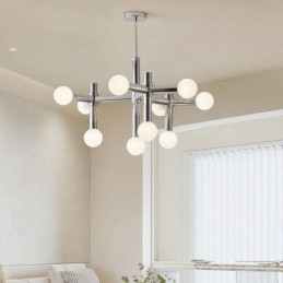 Simple Pendel Light Smedejern Magic Beans Molecule Loftslampe