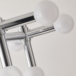 Simple Pendel Light Smedejern Magic Beans Molecule Loftslampe