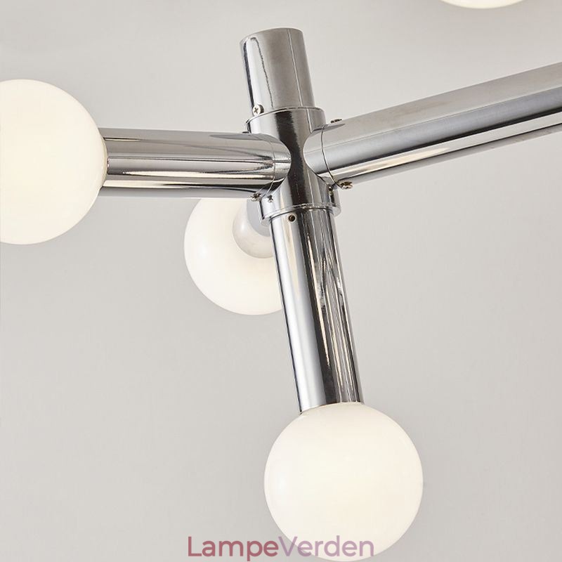 Simple Pendel Light Smedejern Magic Beans Molecule Loftslampe