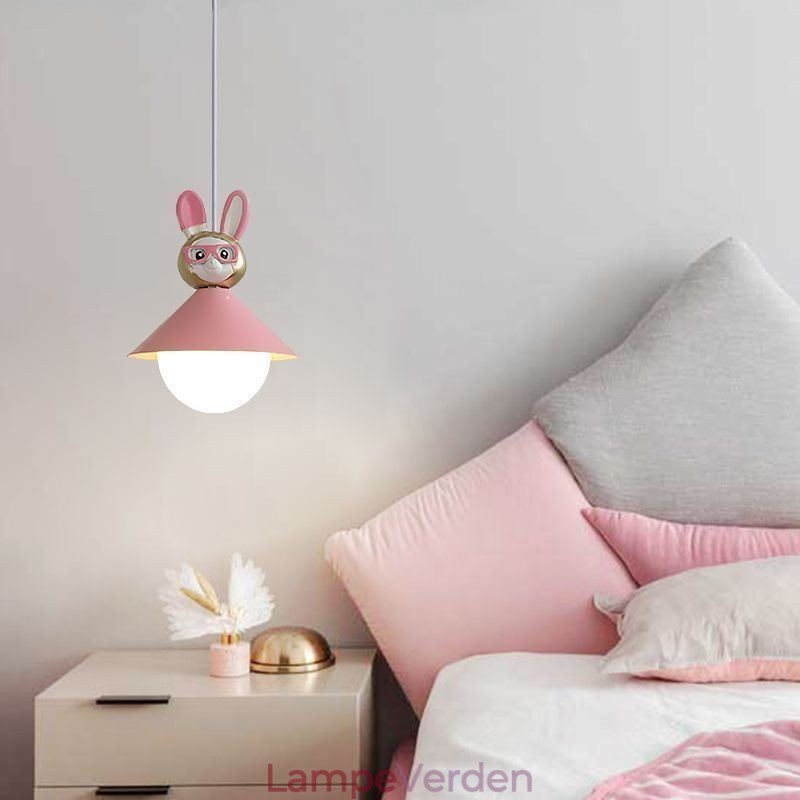 Pendel Moderne Minimalistisk G9 Smedejern Rabbit Calf Resin Loftslampe