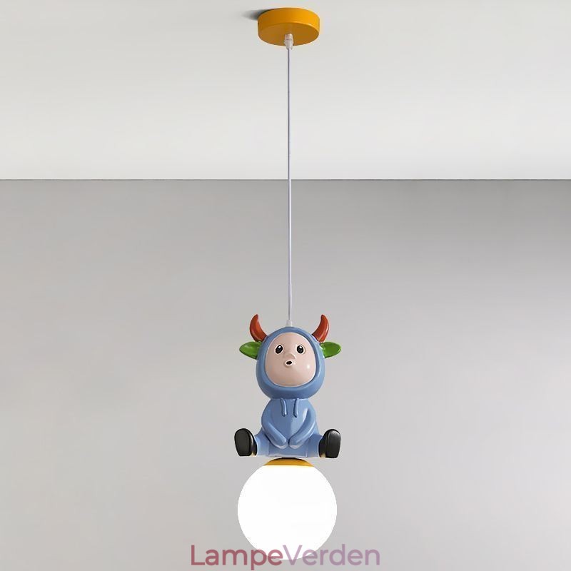 Pendel Moderne Minimalistisk G9 Smedejern Rabbit Calf Resin Loftslampe