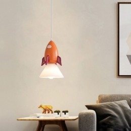 Minimalistisk Pendel Smedet Måne Landing Lille Loftslampe