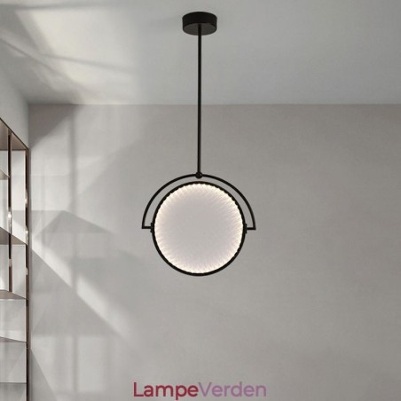 Nordic Pendel Creative Smedejernsring Loftslampe Nordic Pendel Creative Smedejernsring Loftslampe