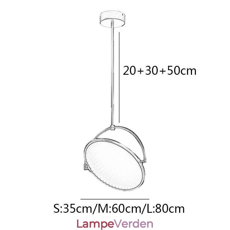 Nordic Pendel Creative Smedejernsring Loftslampe