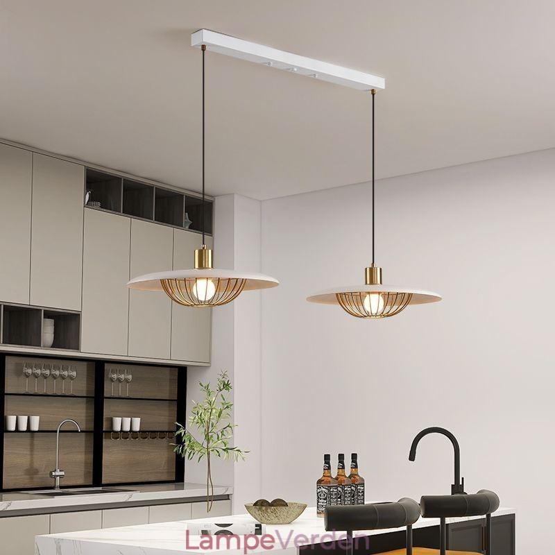 Nordic Pendel Creative Smedejern Skive Loftslampe