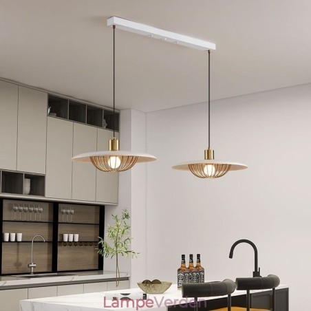 Nordic Pendel Creative Smedejern Skive Loftslampe Nordic Pendel Creative Smedejern Skive Loftslampe