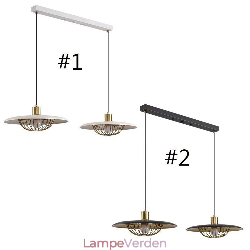 Nordic Pendel Creative Smedejern Skive Loftslampe
