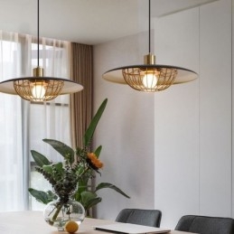 Nordic Pendel Creative Smedejern Skive Loftslampe