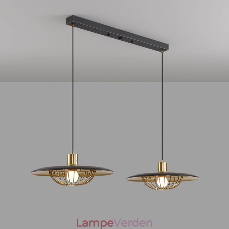 Nordic Pendel Creative Smedejern Skive Loftslampe