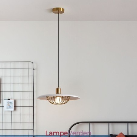 Nordic Pendel Light Smedejern Creative Disc Loftslamper Nordic Pendel Light Smedejern Creative Disc Loftslamper