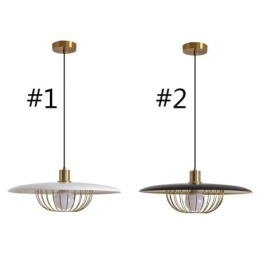 Nordic Pendel Light Smedejern Creative Disc Loftslamper