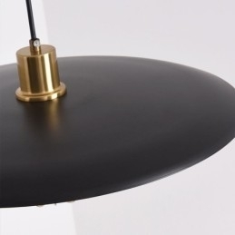 Nordic Pendel Light Smedejern Creative Disc Loftslamper