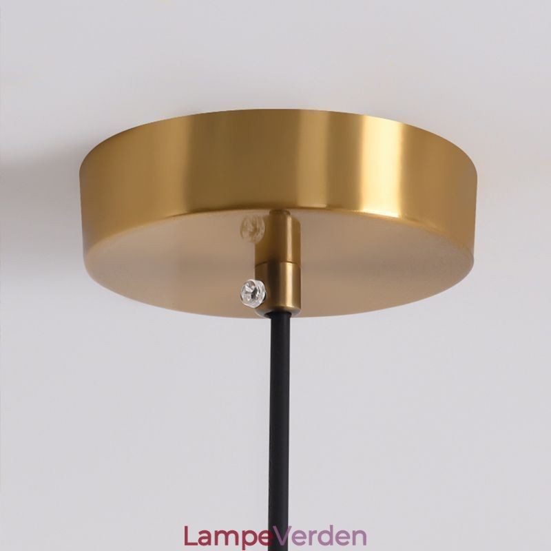 Nordic Pendel Light Smedejern Creative Disc Loftslamper