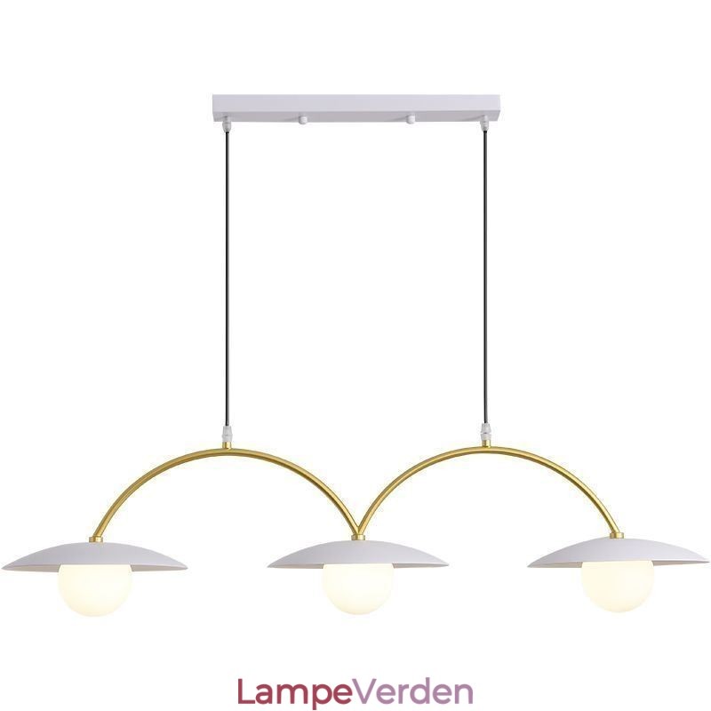 Nordic Pendel Creative G9 Smedejern Wave Loftslampe