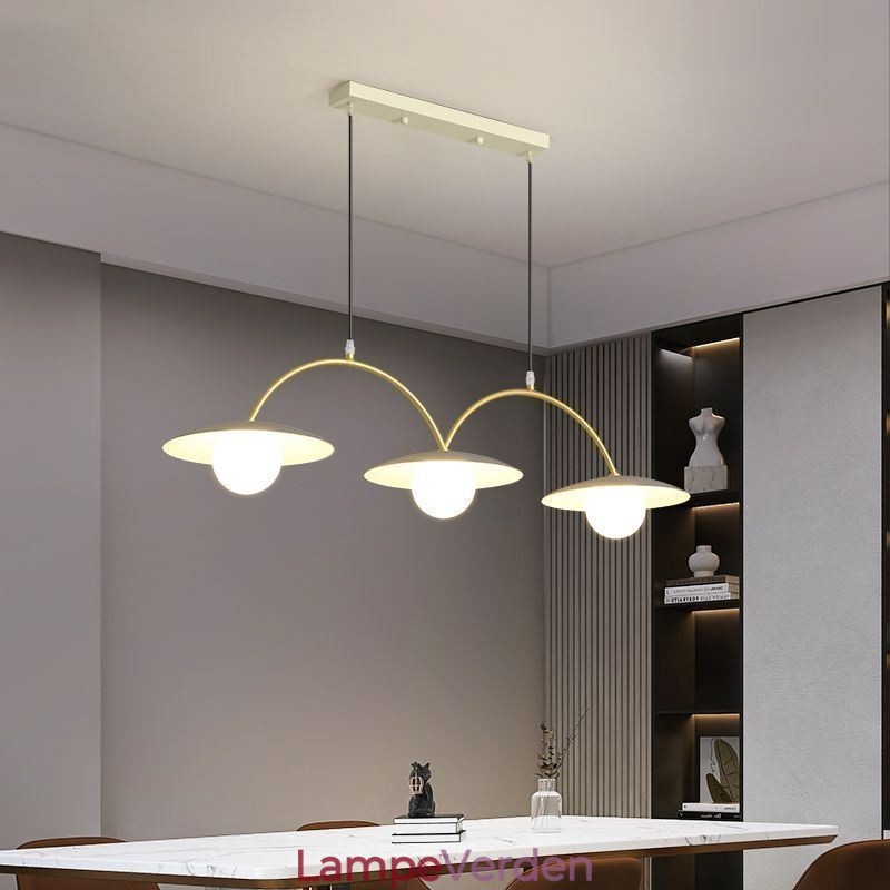 Nordic Pendel Creative G9 Smedejern Wave Loftslampe