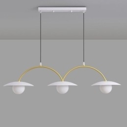 Nordic Pendel Creative G9 Smedejern Wave Loftslampe