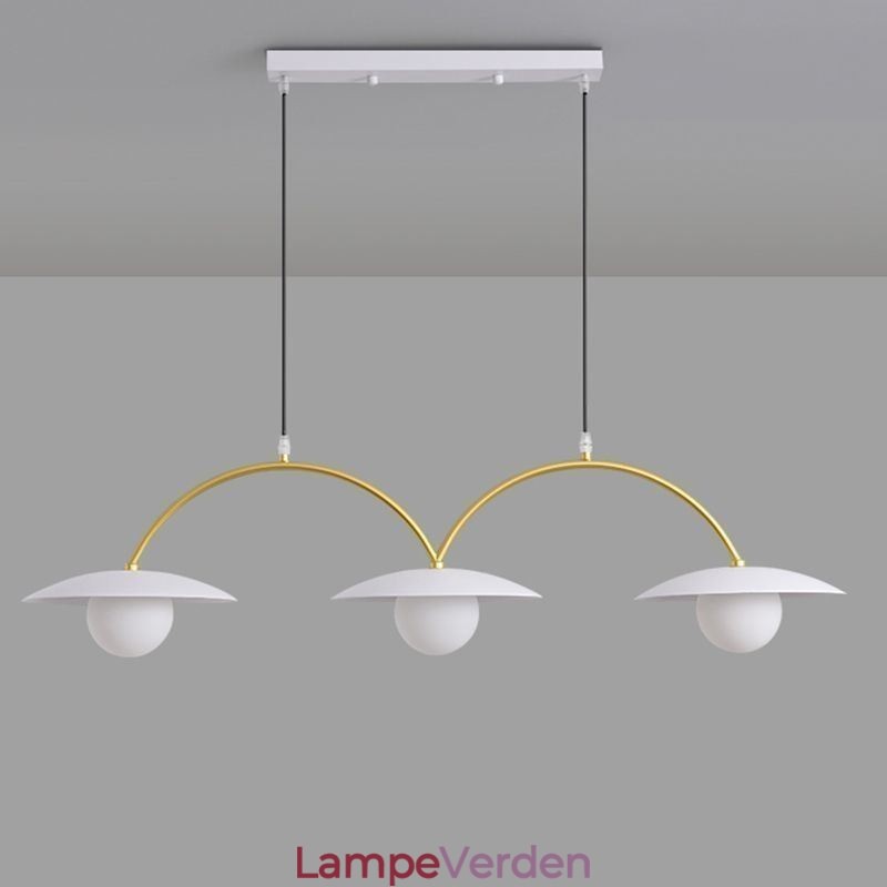 Nordic Pendel Creative G9 Smedejern Wave Loftslampe