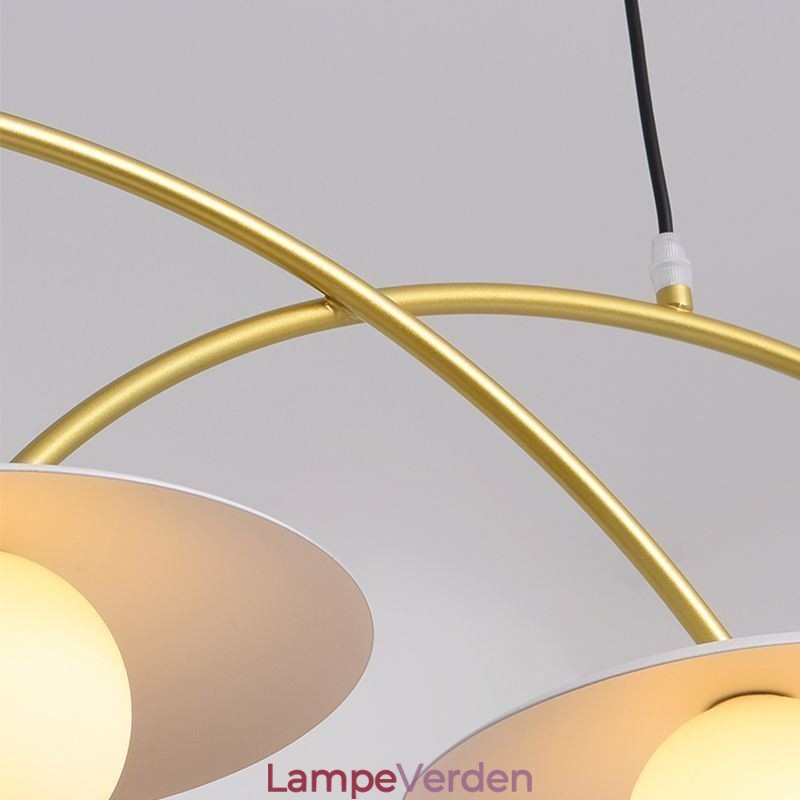 Nordic Pendel Creative G9 Smedejern Wave Loftslampe