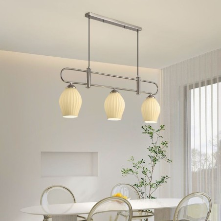 Nordic Pendel Smedejern Kreativ Støvdrager Loftslampe Nordic Pendel Smedejern Kreativ Støvdrager Loftslampe