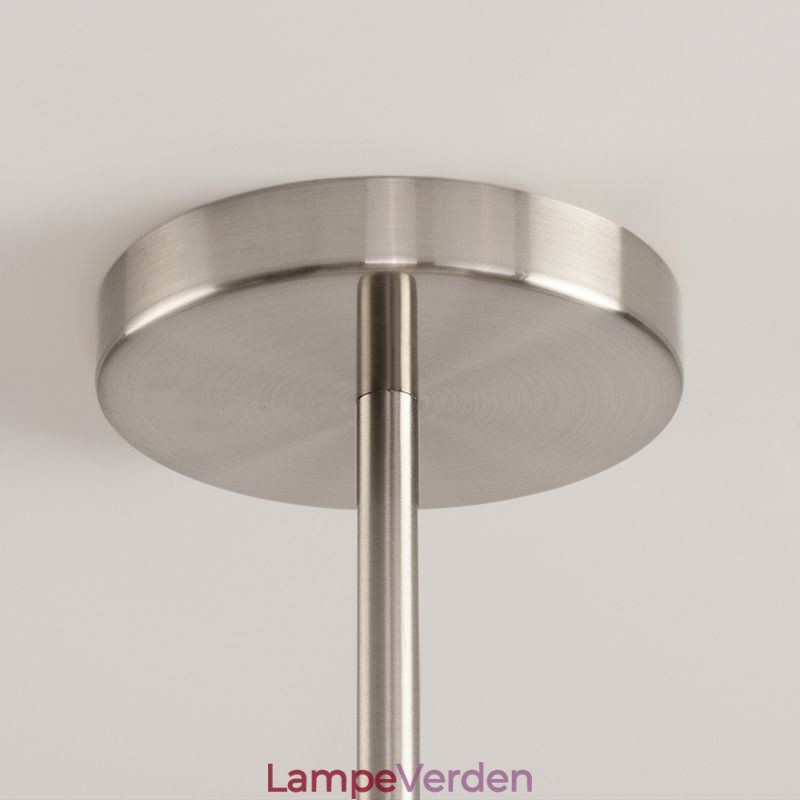 Nordisk Pendel Creative Smedejern Sand Nikkel Blomst Støvdrager Loftslampe