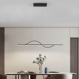 Stilfuld Pendel Aluminium Art Wave Loftslampe
