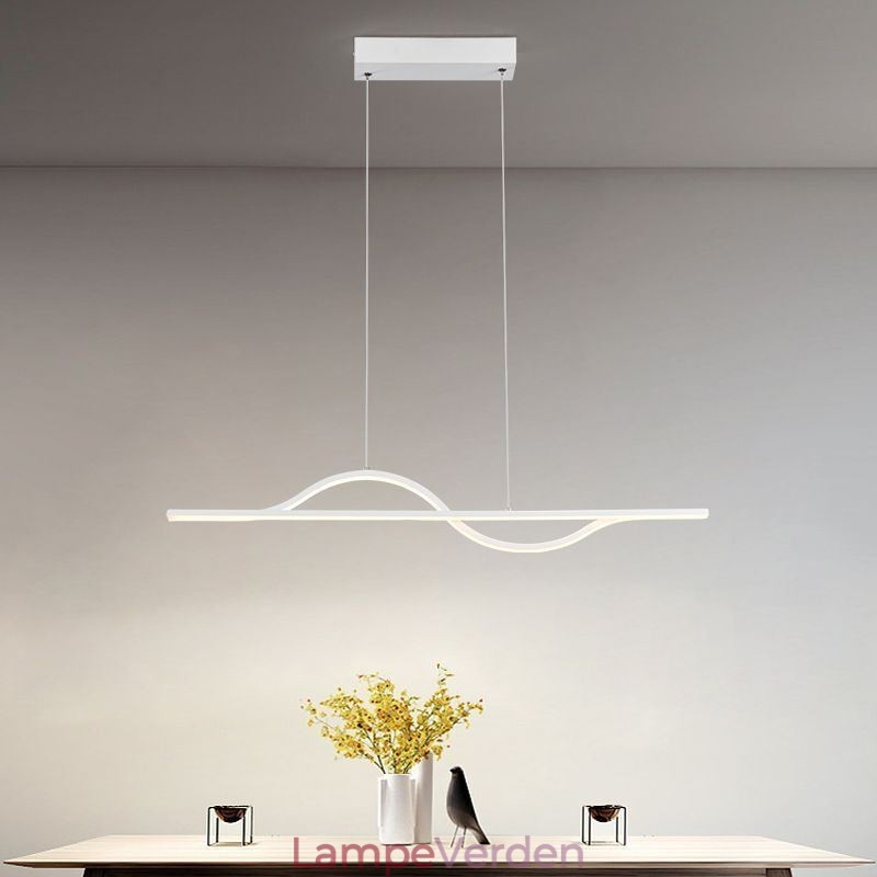 Stilfuld Pendel Aluminium Art Wave Loftslampe